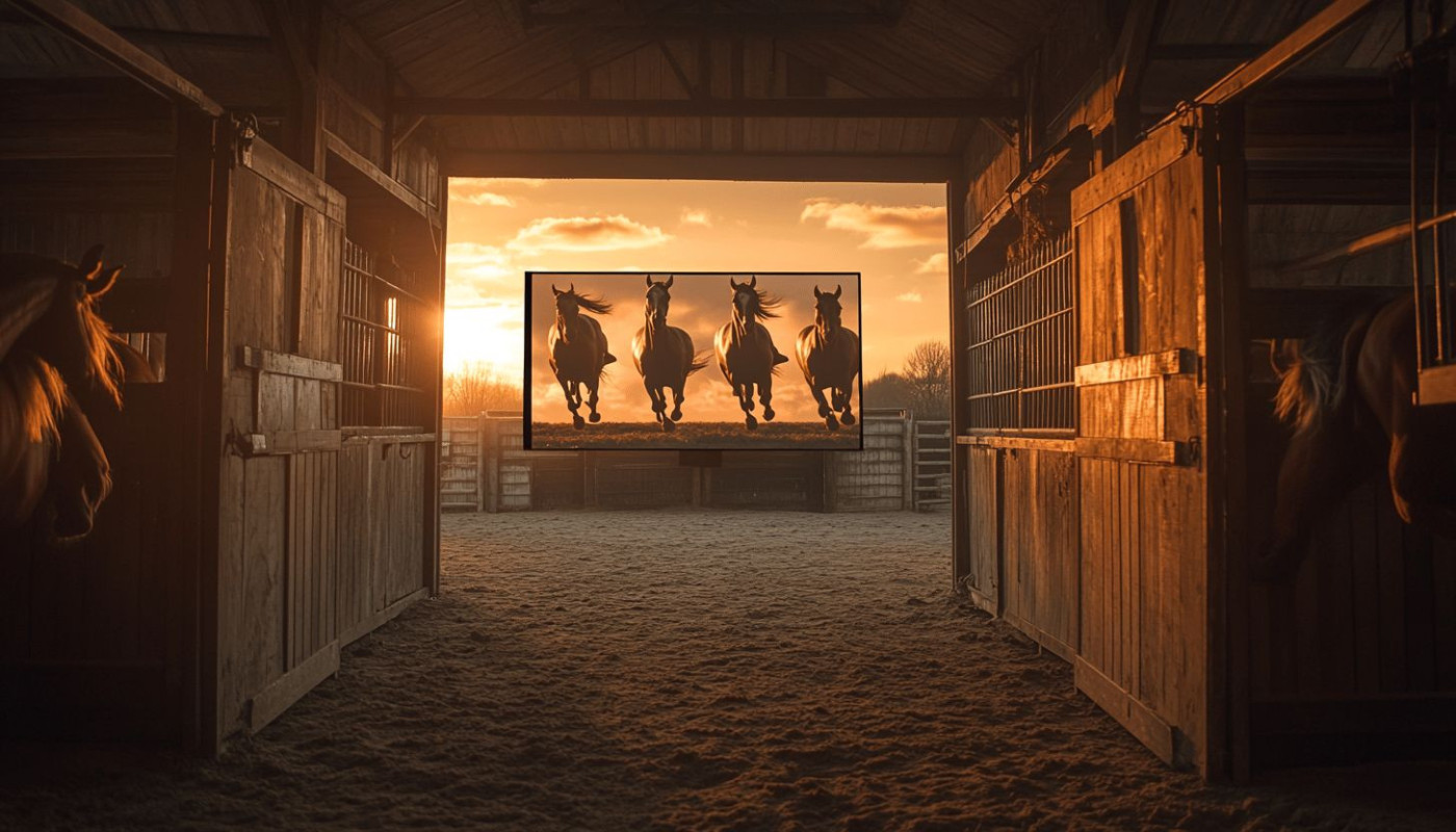 Comment la musique influence-t-elle le comportement des chevaux lors des entraînements ?