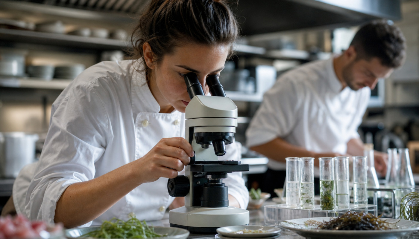 Observer le plancton en cuisine : le secret des chefs innovants